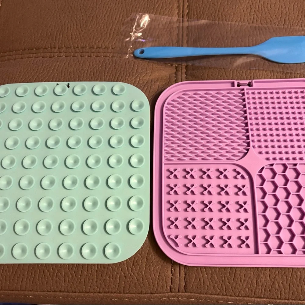 Lukito Silicone Pet Lick Mat Bundle